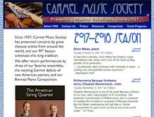 Tablet Screenshot of carmelmusic.org
